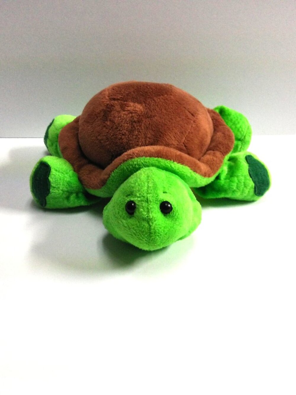 Ganz Webkinz Turtle Plush Animal Green HM150, 2008 Pet 9.5" Long No Code